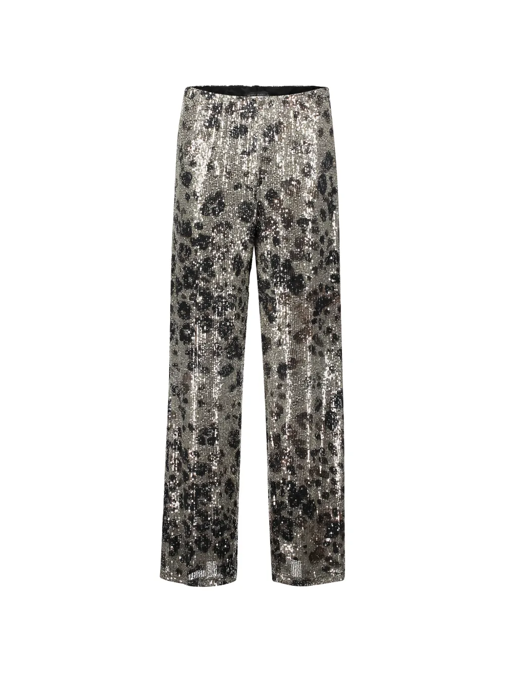 Betty Barclay Marlene Sequin Animal-print Trousers In Multi