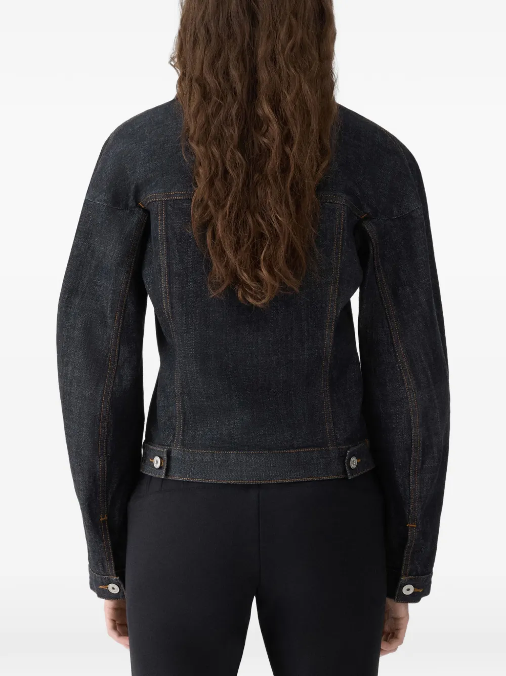  Jacquemus Buttoned Cotton Jacket - Blue 