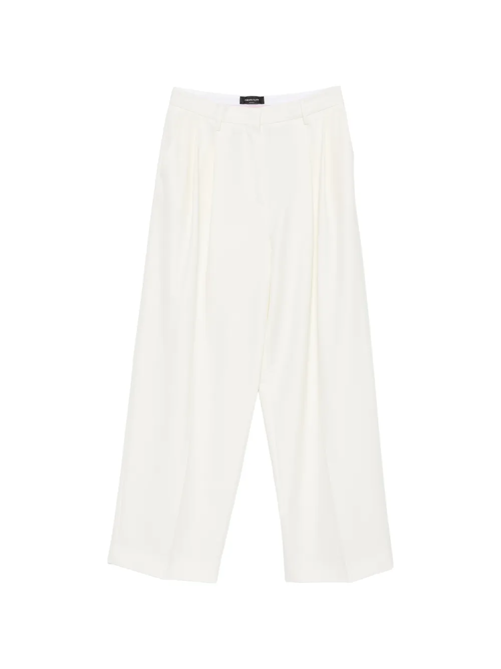 Fabiana Filippi pleated trousers - Bianco