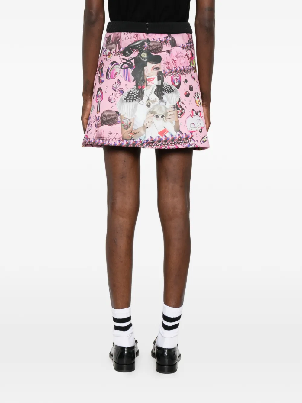 Printed Mini Skirt