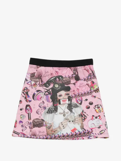The Artistylist falda corta con estampado