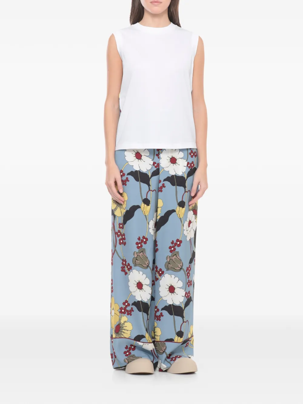  Marni Sleeveless T-shirt - White 