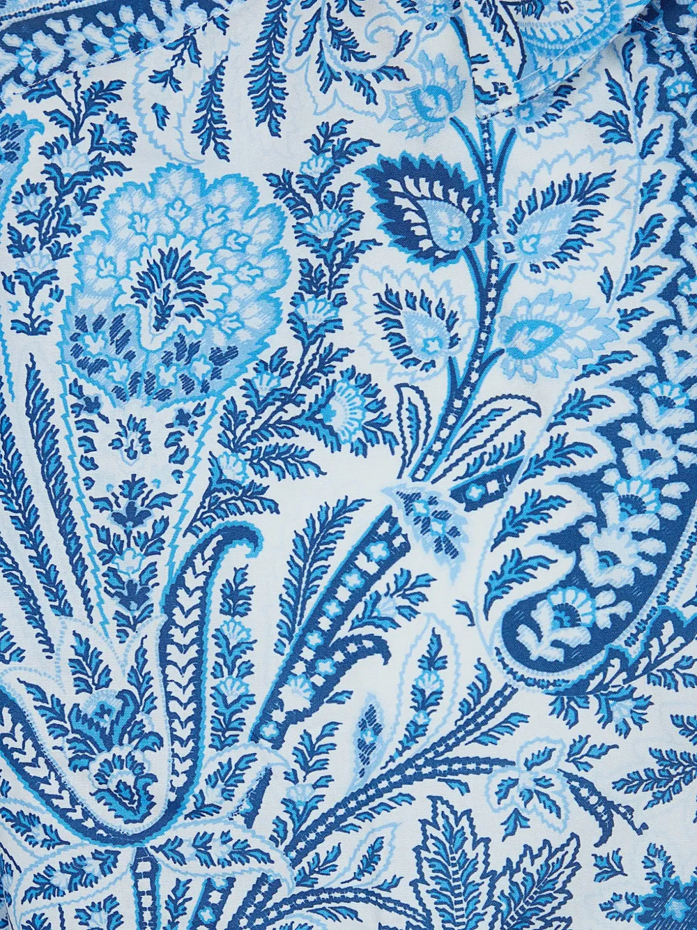 ETRO Overhemd met paisley-print Blauw