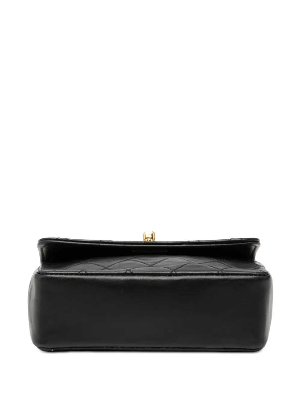 CHANEL Pre-Owned 1989-1991 Mini CC Quilted Lambskin Flap Crossbody