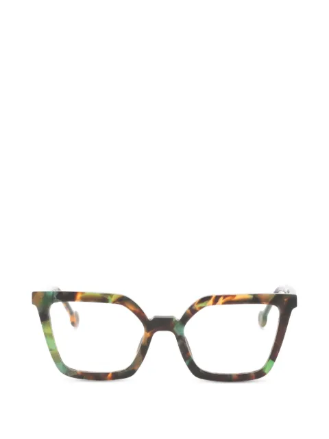 L.A. EYEWORKS Hersh geometric-frame glasses