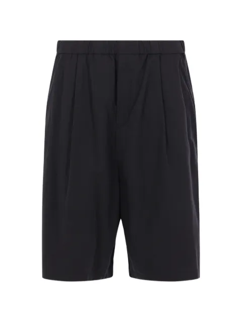 Undercover drawstring frayed shorts