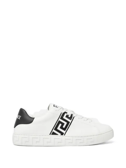 Versace greca embroidered sneakers