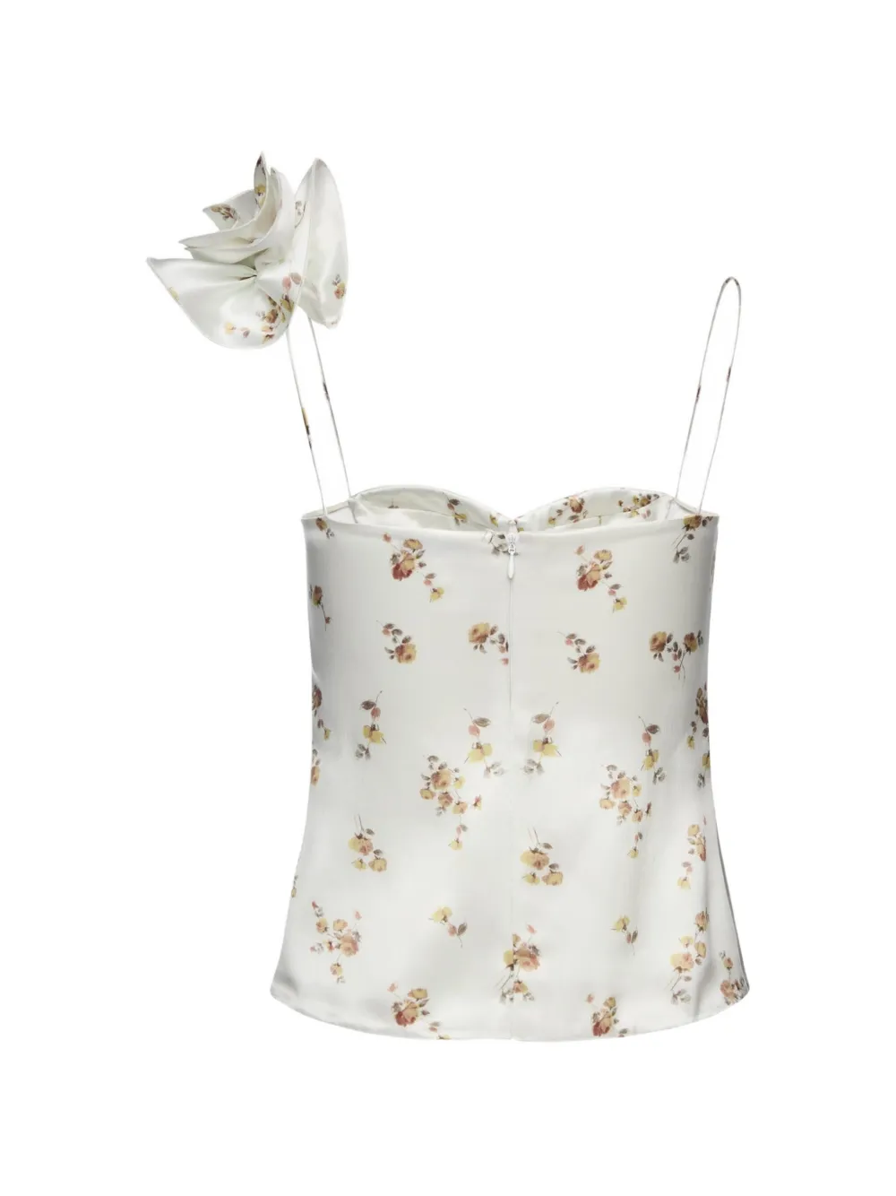 Magda Butrym Top met bloemenprint Wit