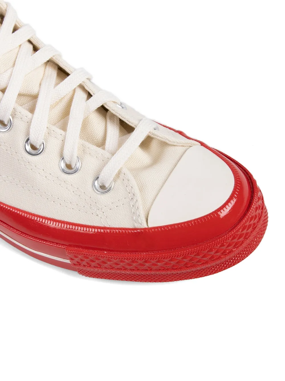 Comme Des Garçons Play x Converse Chuck Taylor 70 heart-motif sneakers Beige