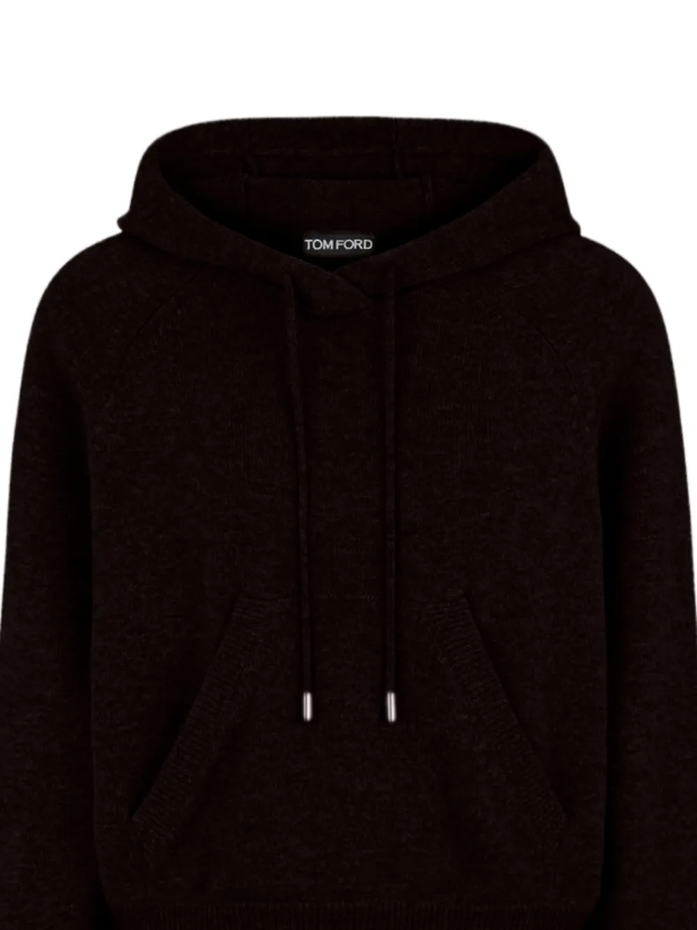 Tom Ford Pocket Hoodie in Brown, view 2