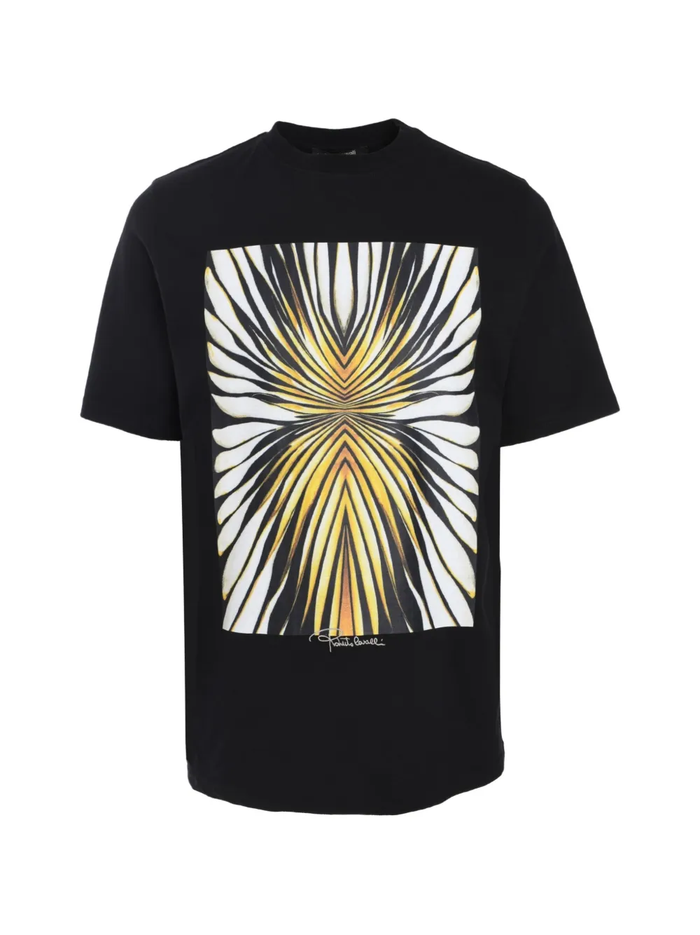 Roberto Cavalli graphic-print T-shirt - Nero