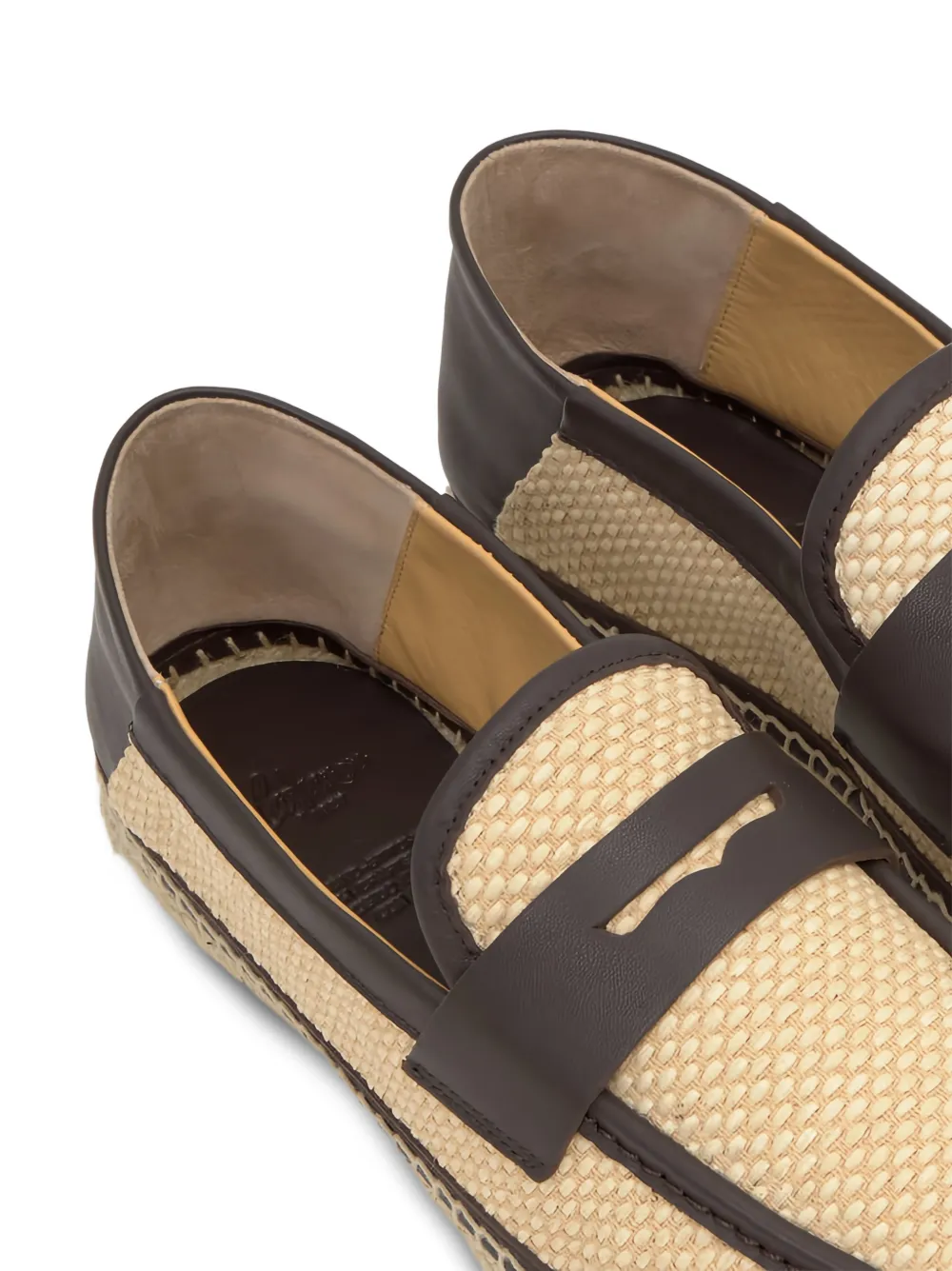 Castañer Leren espadrilles Beige