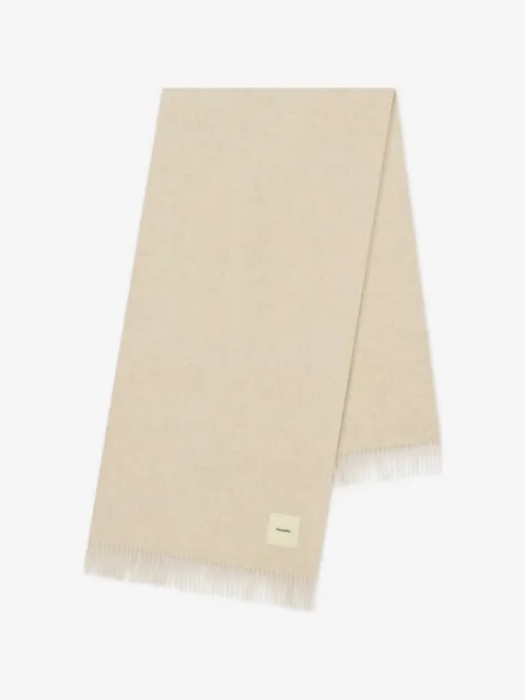 Nanushka Keaton blanket fringed scarf