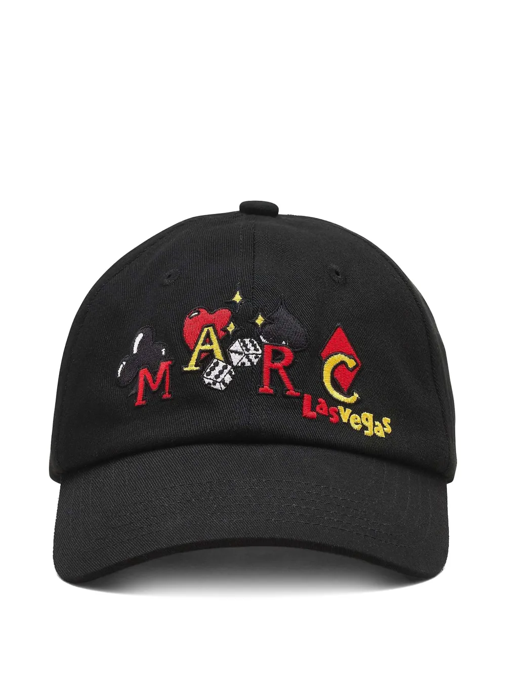 Marc Jacobs The City embroidered baseball cap - Nero