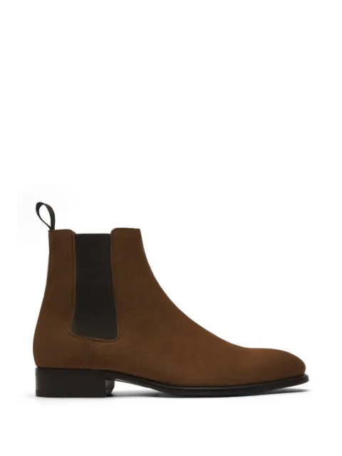 Brioni Milano elastic-panels chelsea boots
