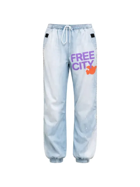 FreeCity Calça com detalhe de estampa