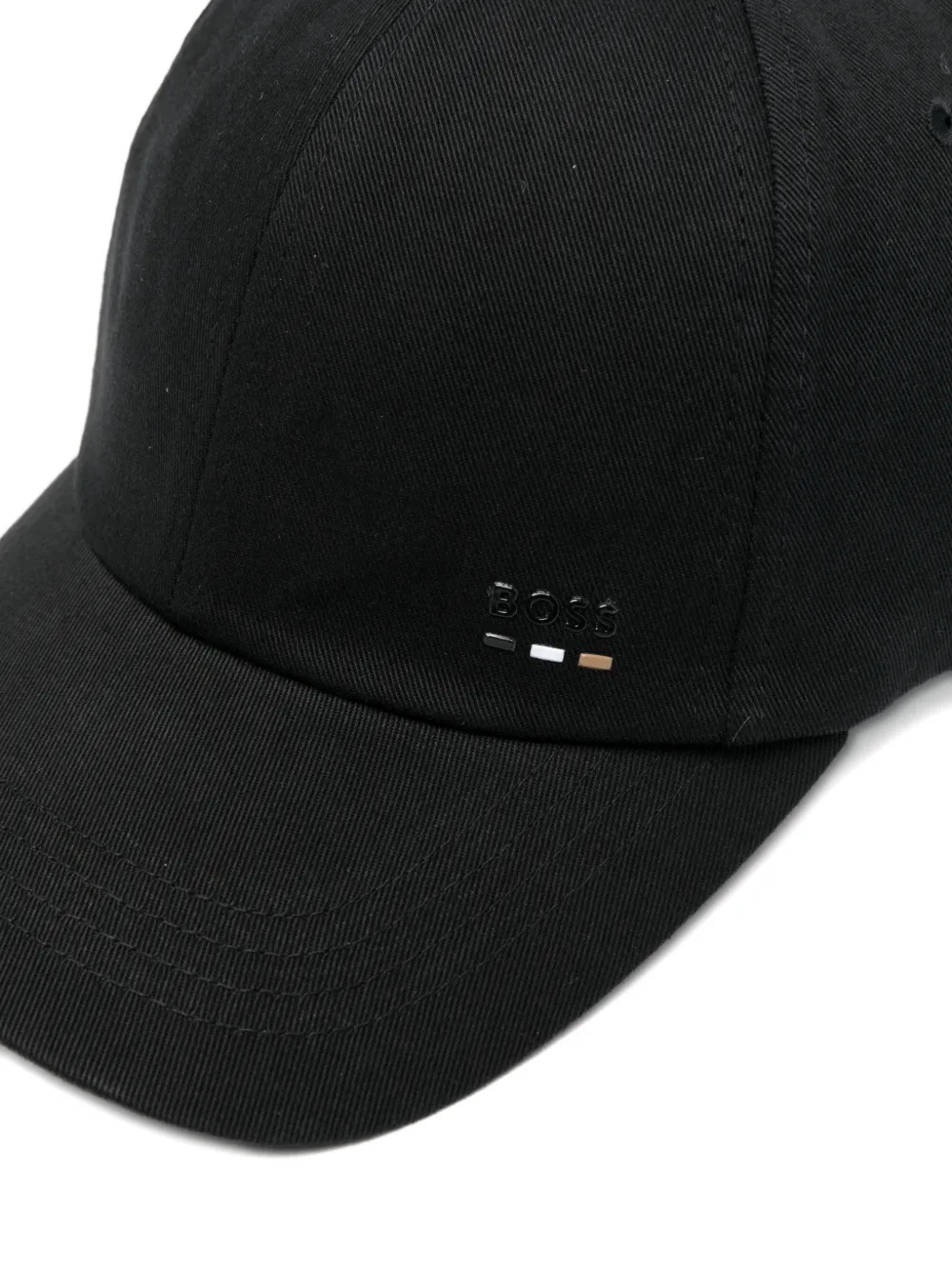  Boss Logo-lettering Baseball Cap - Black 