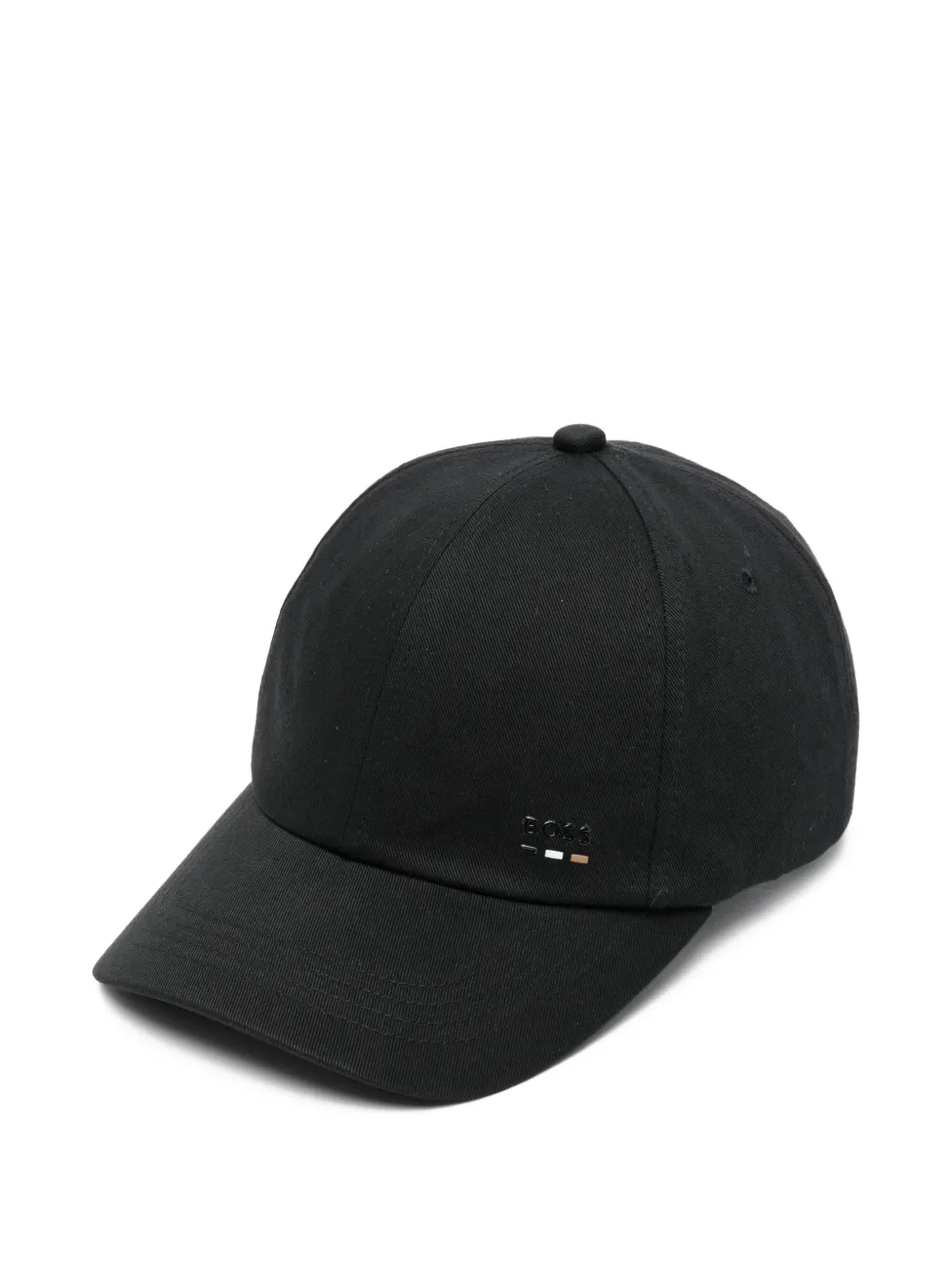 BOSS logo-lettering baseball cap - Nero
