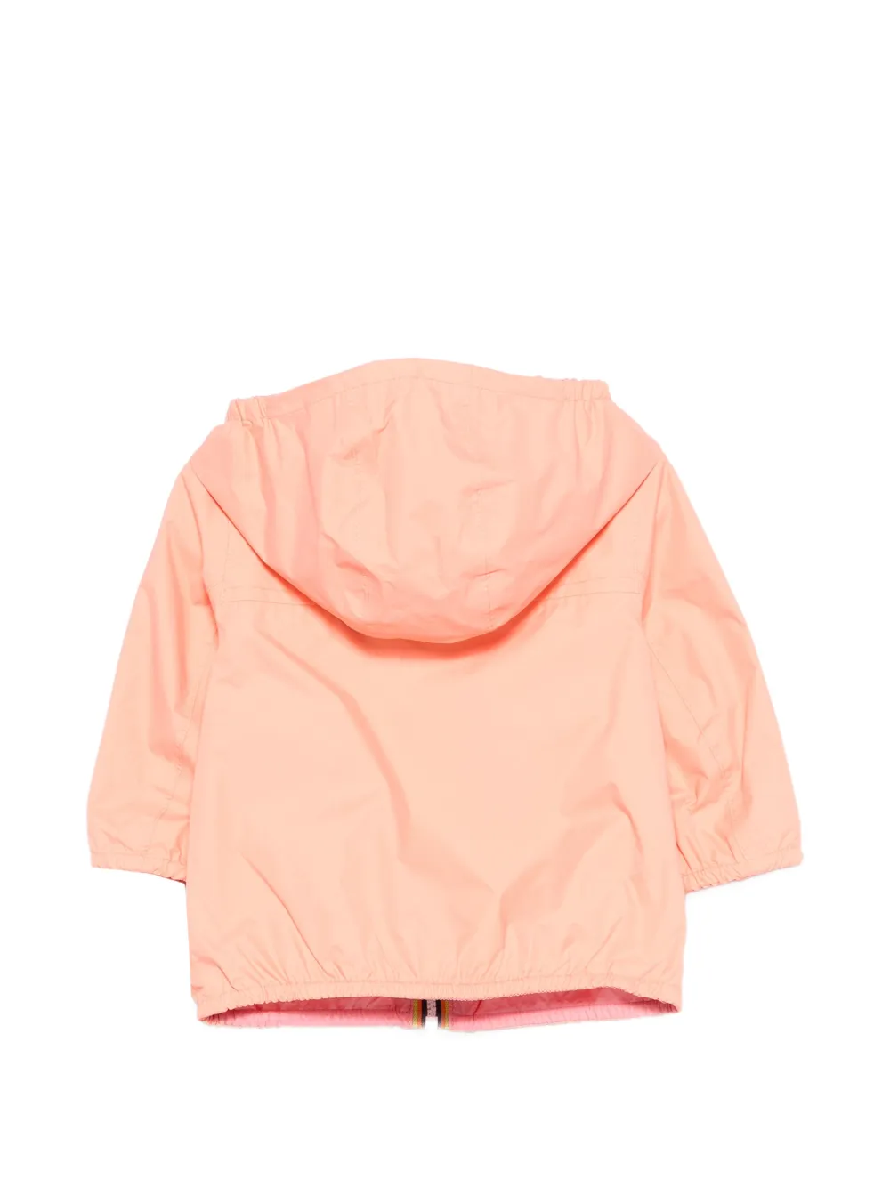  K Way Kids Zip-up Hooded Jacket - Orange 