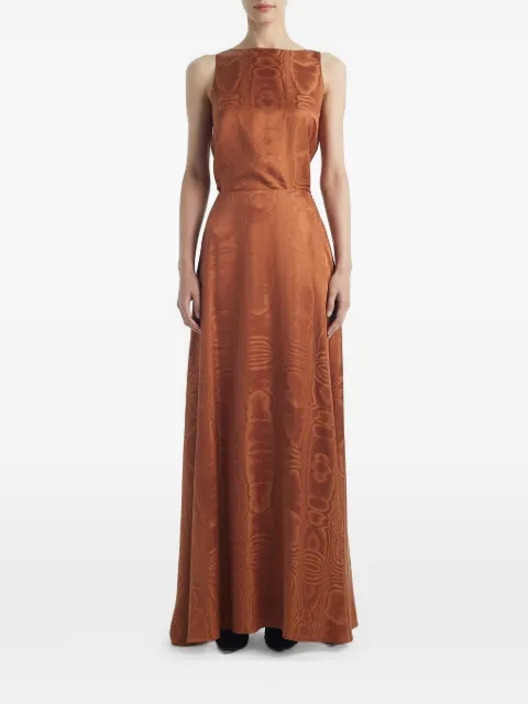 Adam Lippes Nova patterned maxi skirt