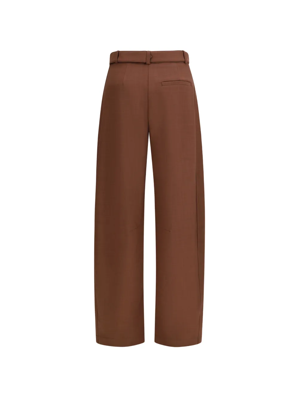 PINKO Broek met ceintuur Bruin