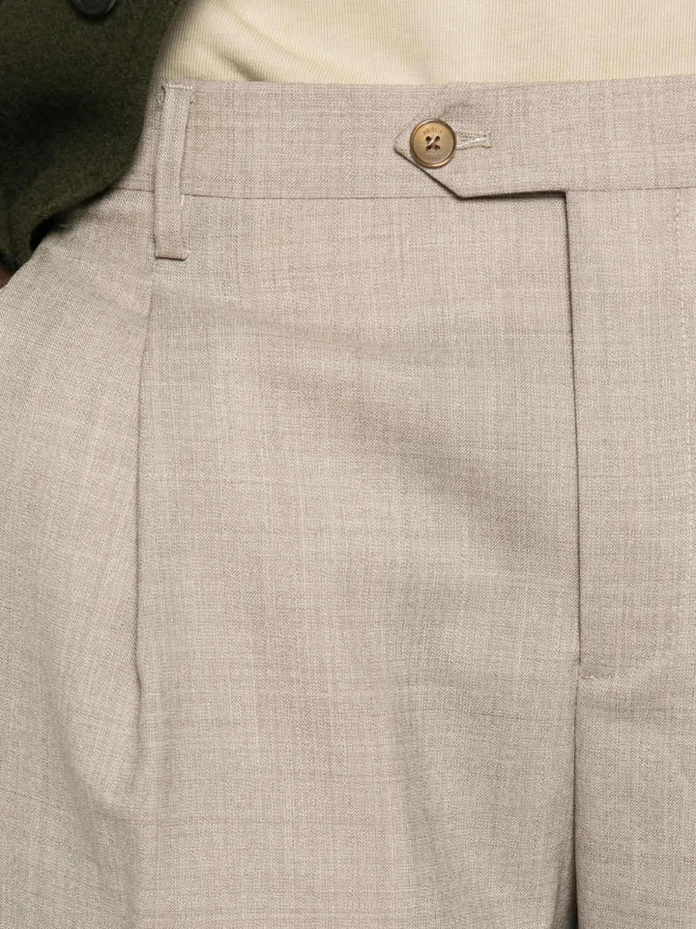 Briglia 1949 Arnos geplooide broek Beige