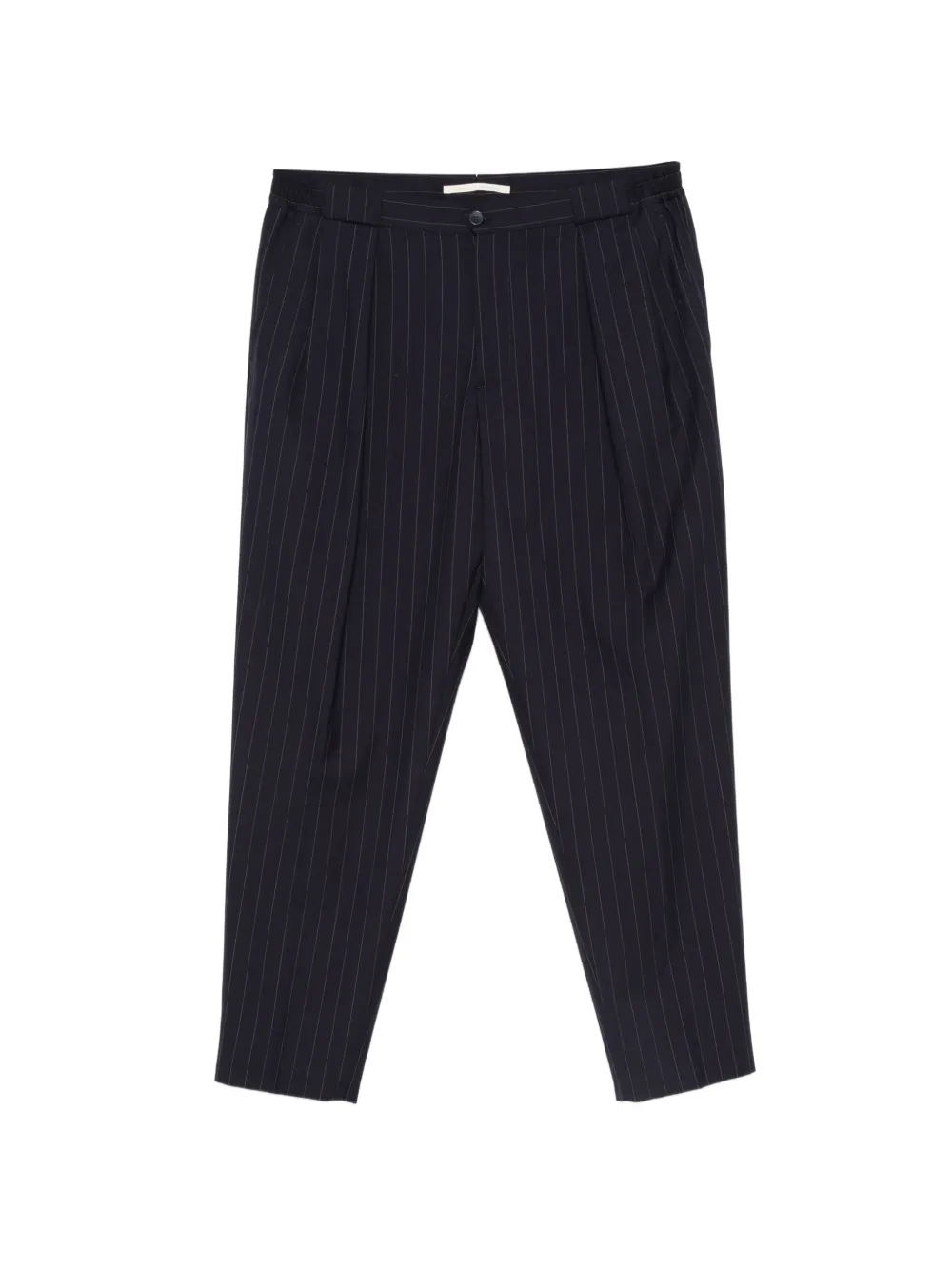 Briglia 1949 Portobellos pinstripe pleated trousers - Blu
