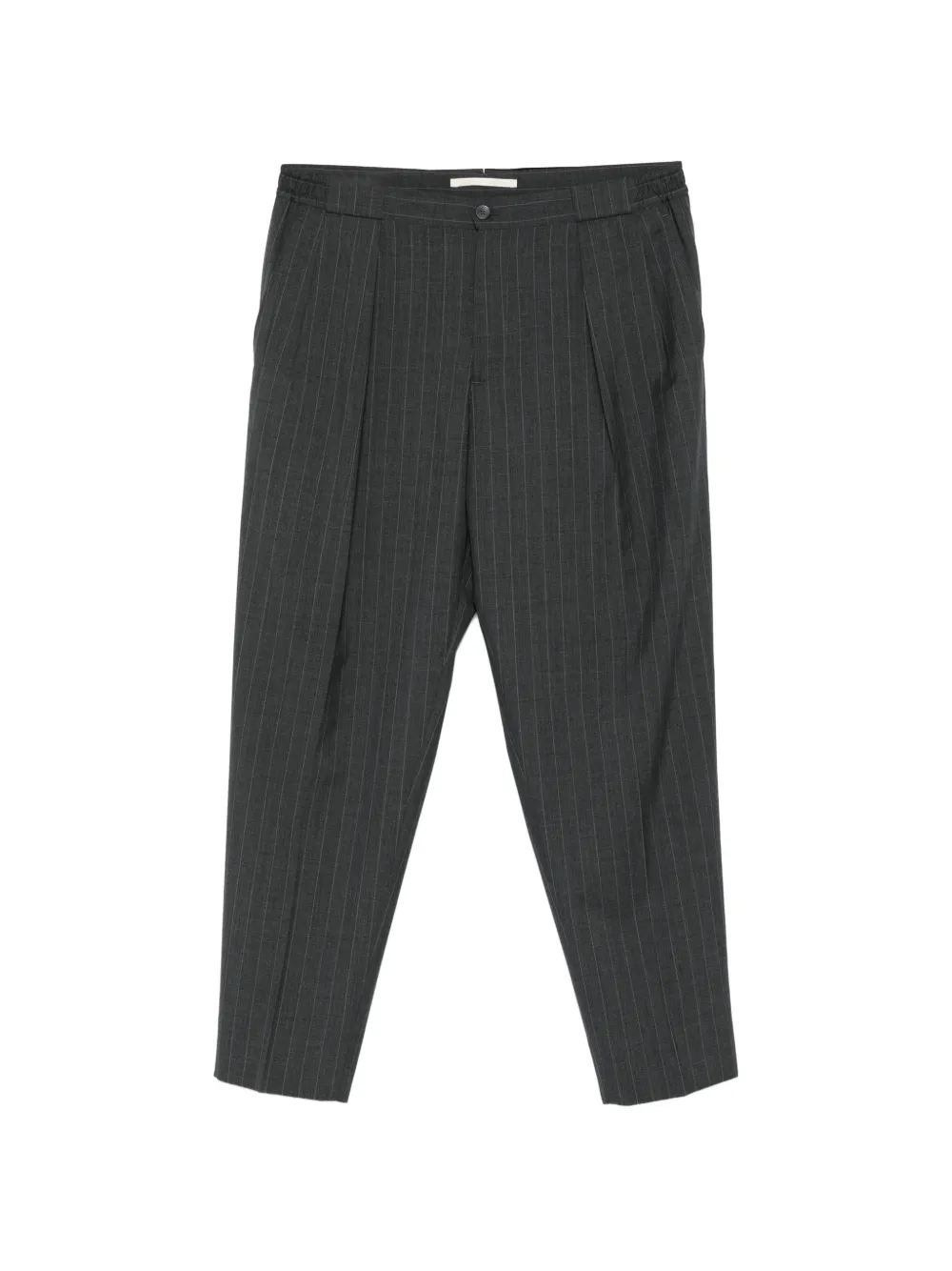 Briglia 1949 PortoblloS pinstripe pleated trousers - Grigio