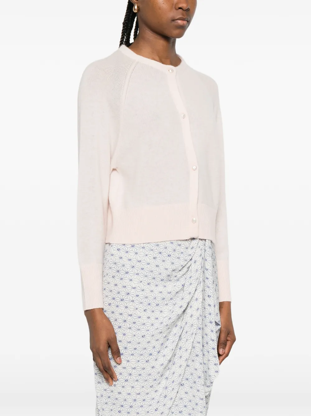  Forte Forte Buttoned Cardigan - Pink 