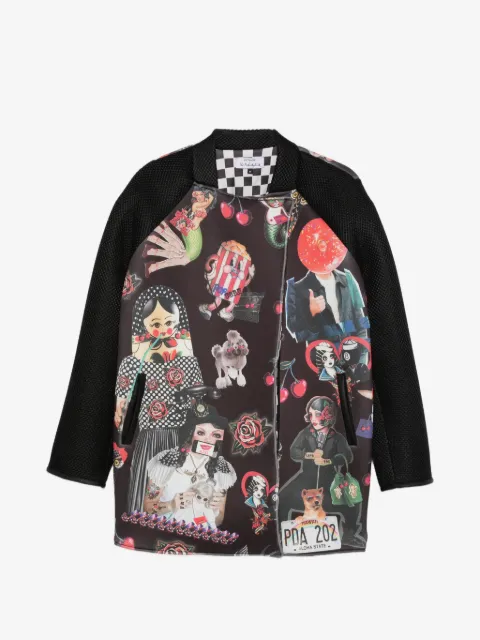 The Artistylist abrigo estampado