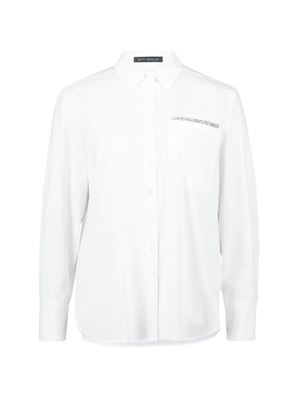 Betty Barclay Pocket Embellished Shirt In White