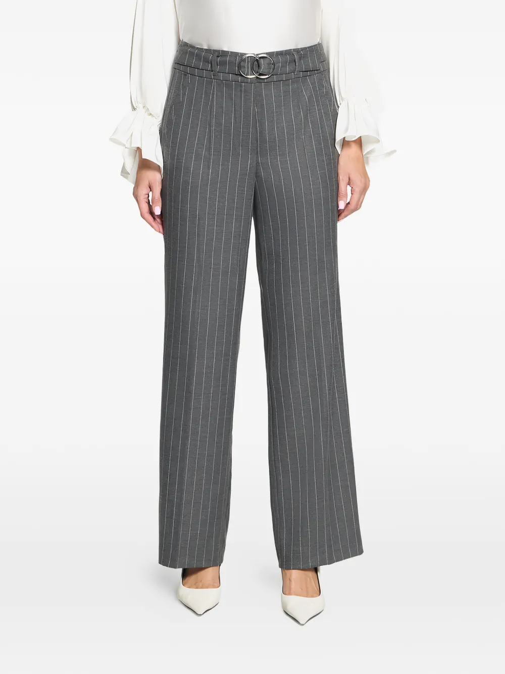Marlene Pinstripe Trousers