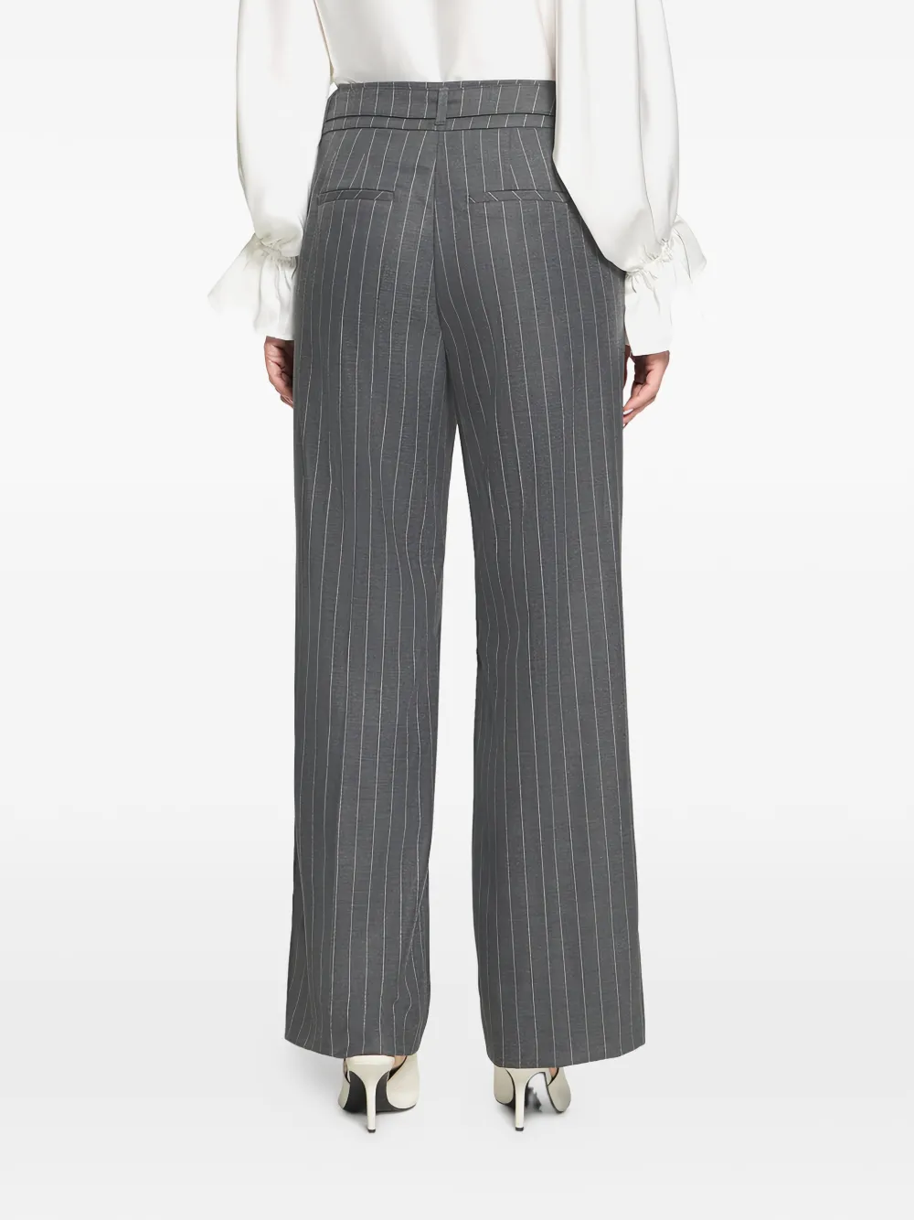 Marlene Pinstripe Trousers