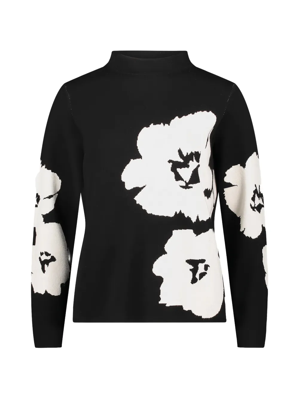 Betty Barclay floral-print sweater - Nero