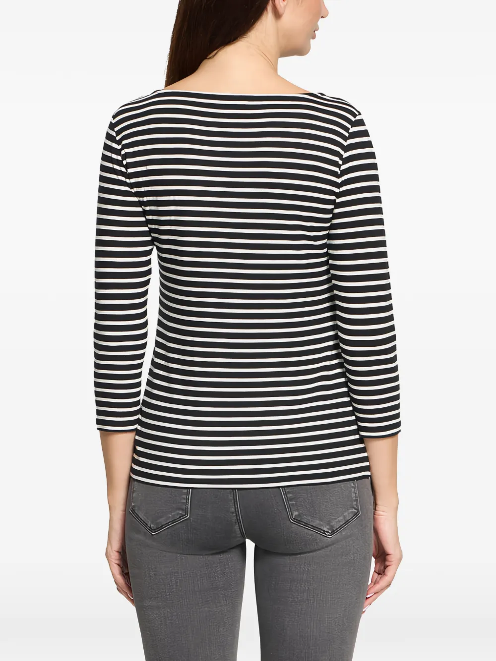 Striped Long-Sleeve Top