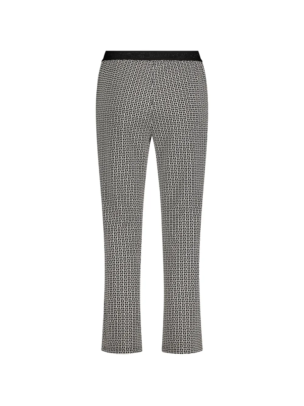  Betty Barclay Geometric-print Trousers - Neutrals 
