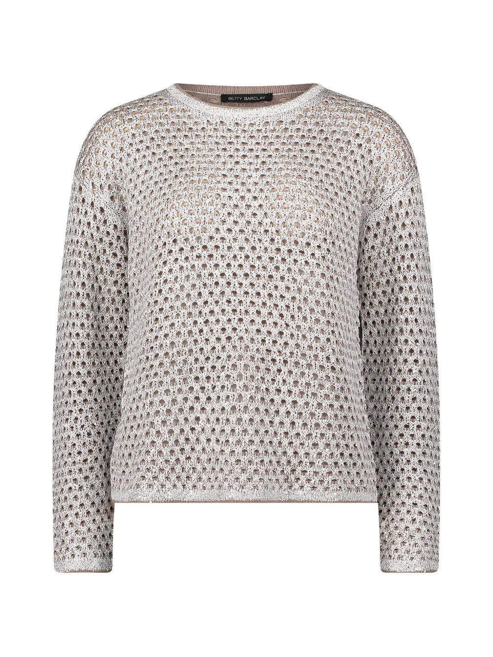 Betty Barclay openwork sweater - Toni neutri
