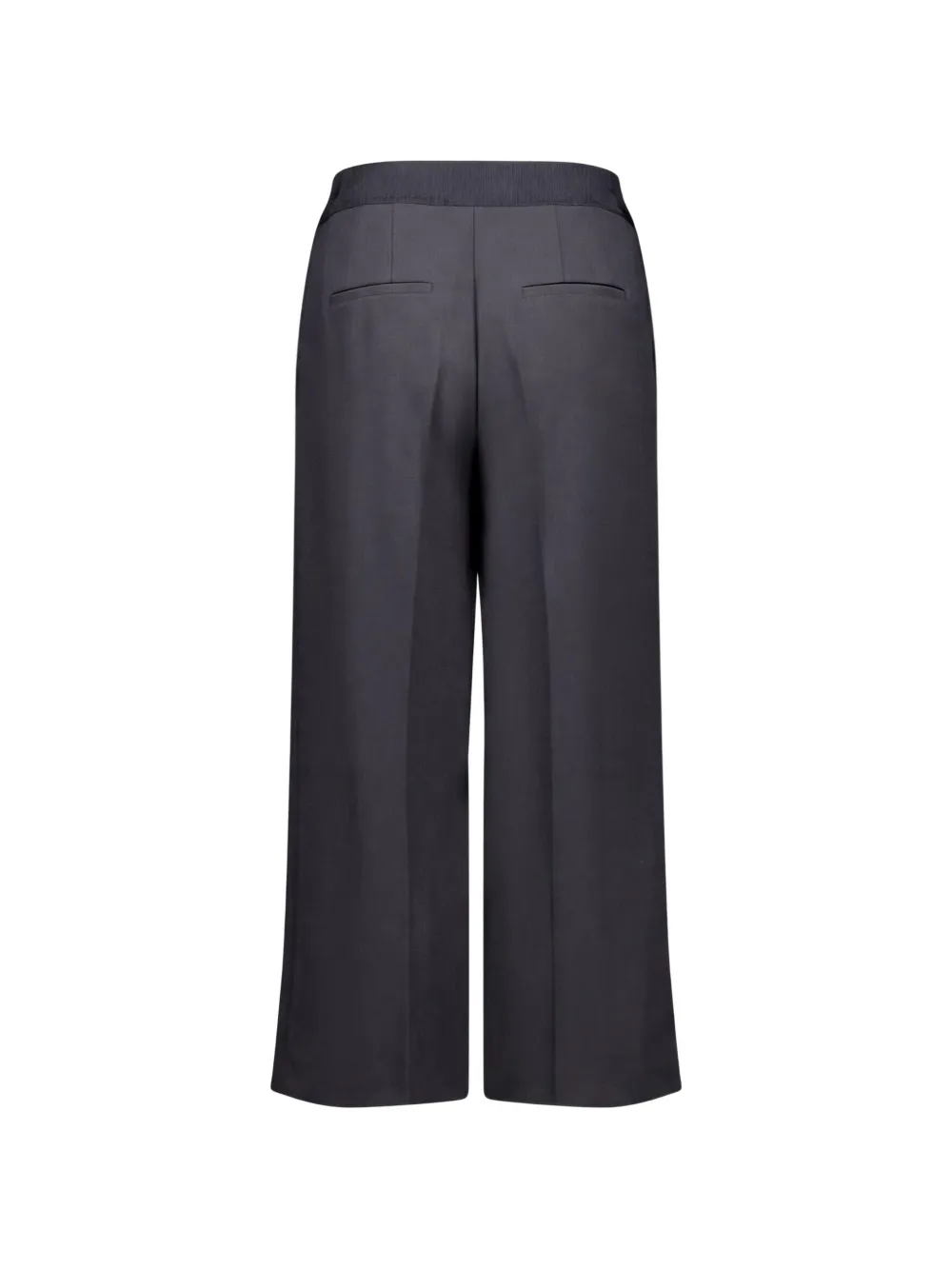 Betty Barclay pressed-crease high-waist culottes Zwart