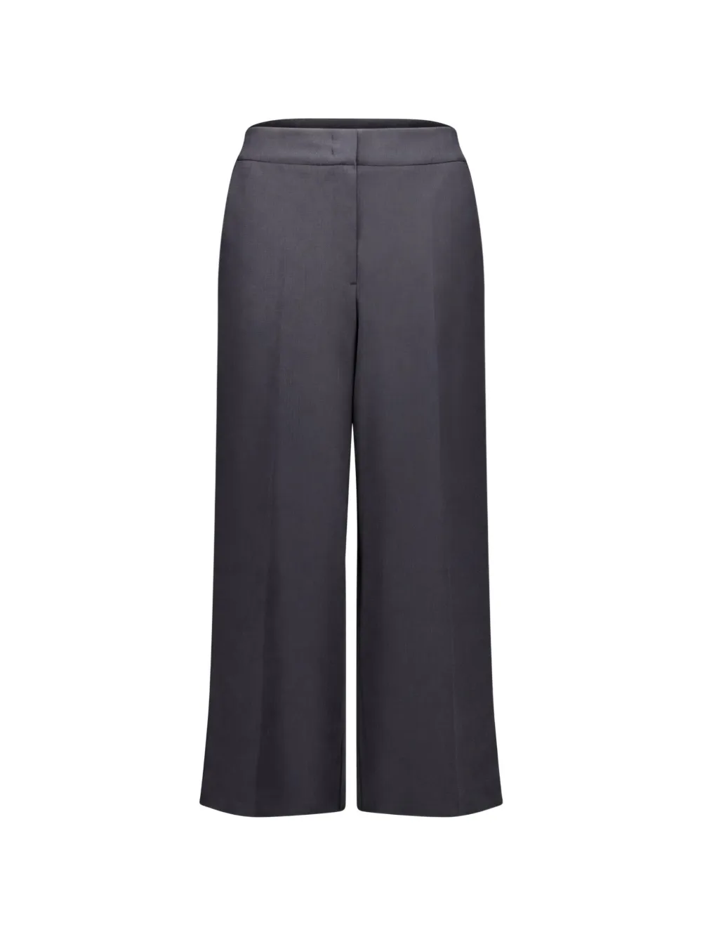 Betty Barclay pressed-crease high-waist culottes Zwart