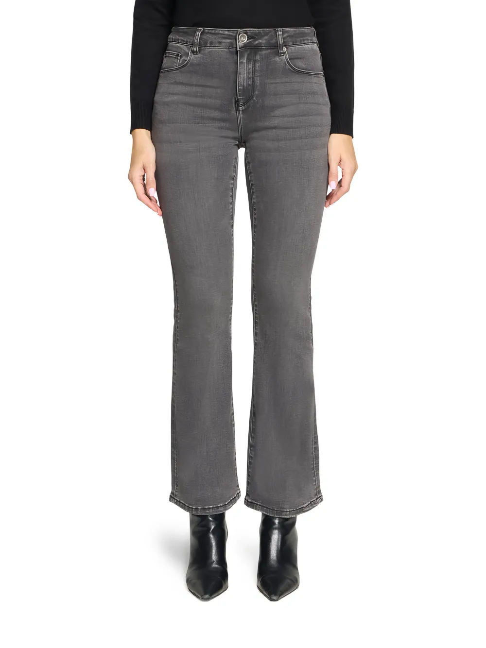 Betty Barclay Bootcut Jeans - Grey 