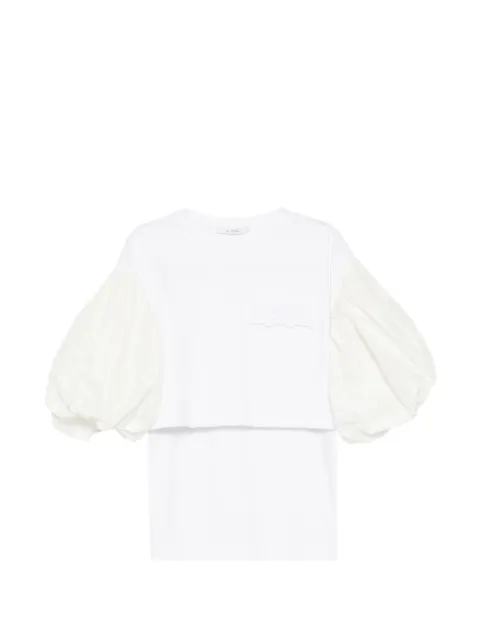 by FANG balloon-sleeves T-shirt