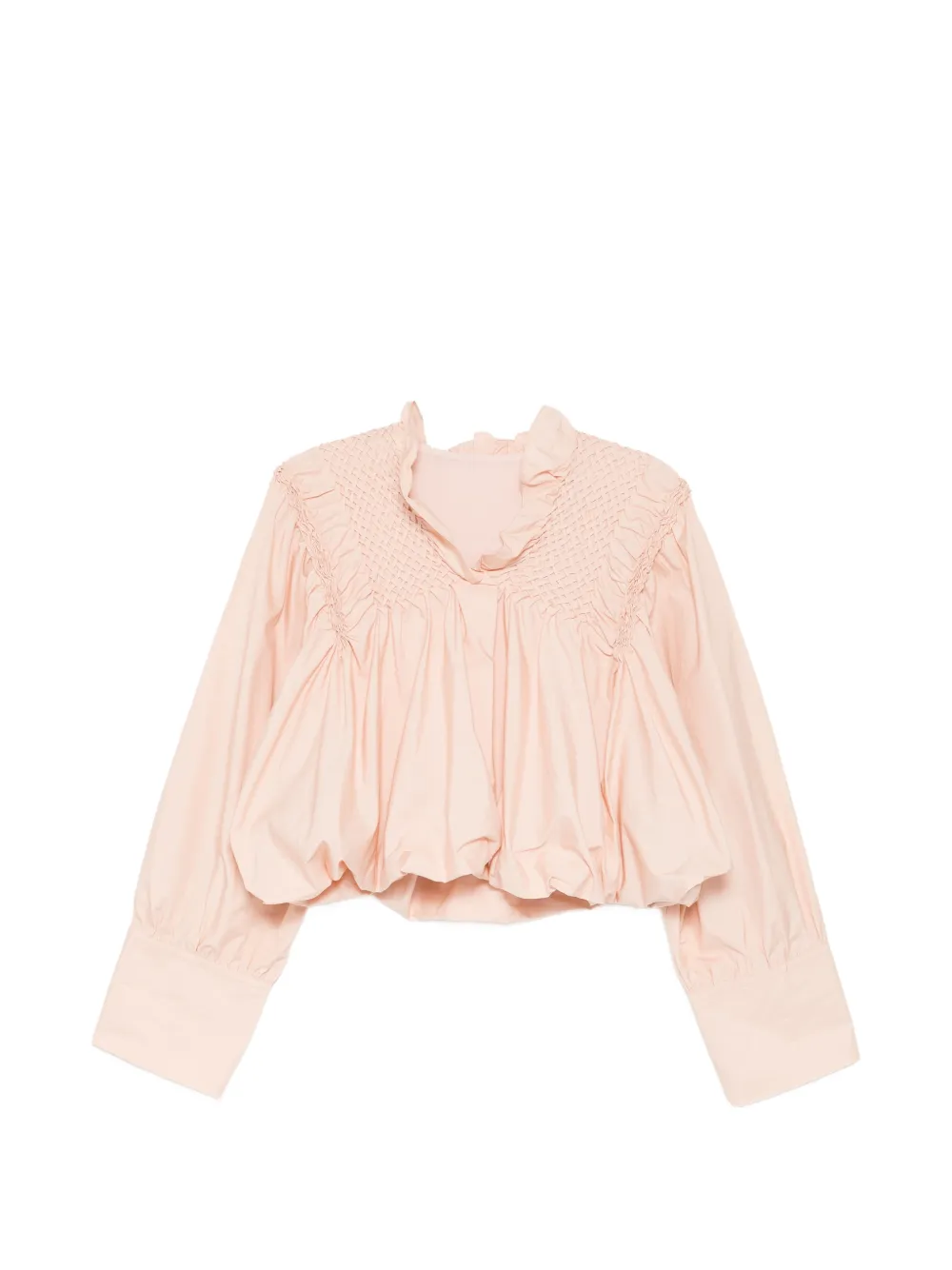 by FANG smocked blouse - Rosa