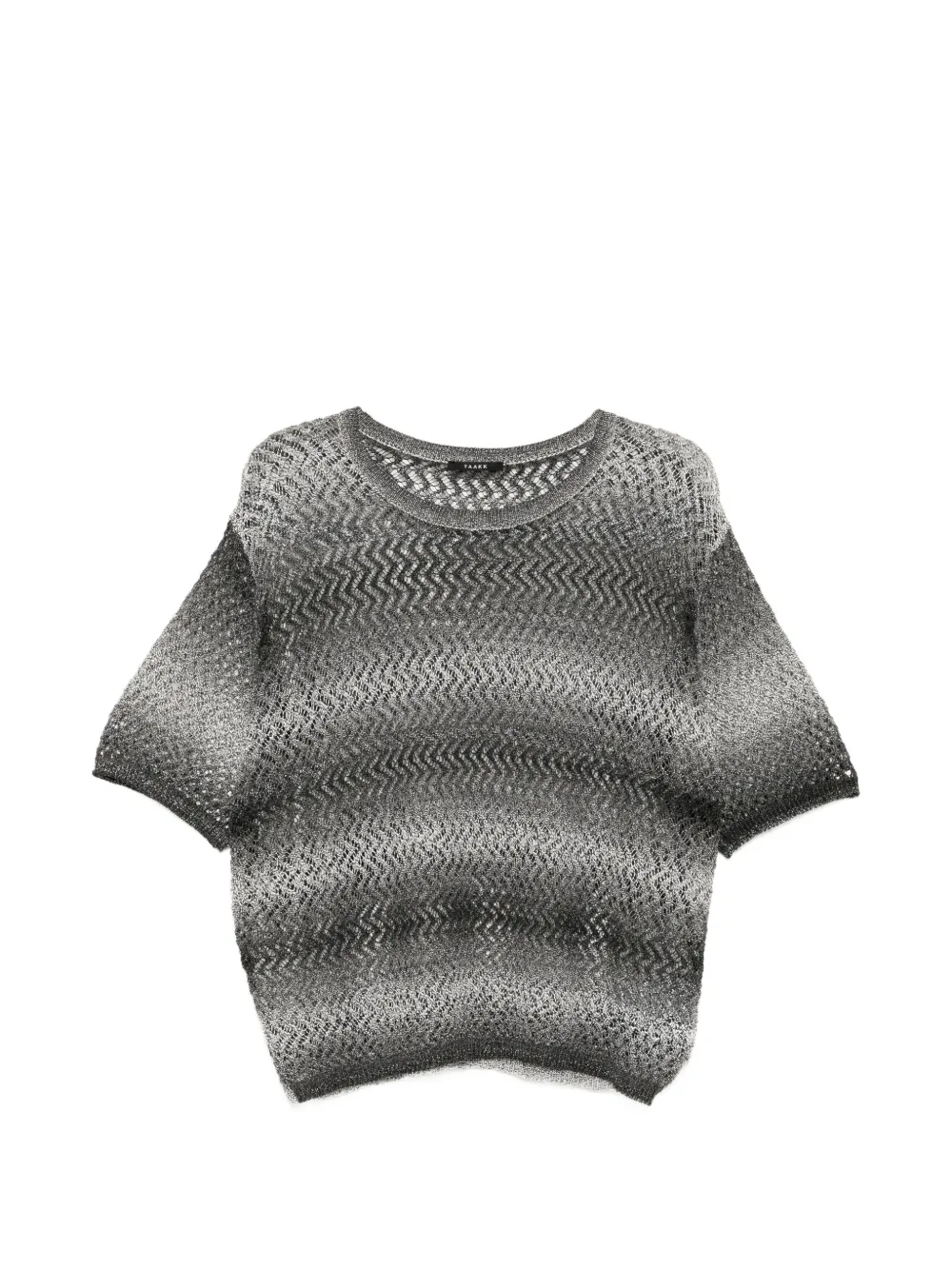 Taakk 그레이디언트 이펙트 티셔츠 | 그레이