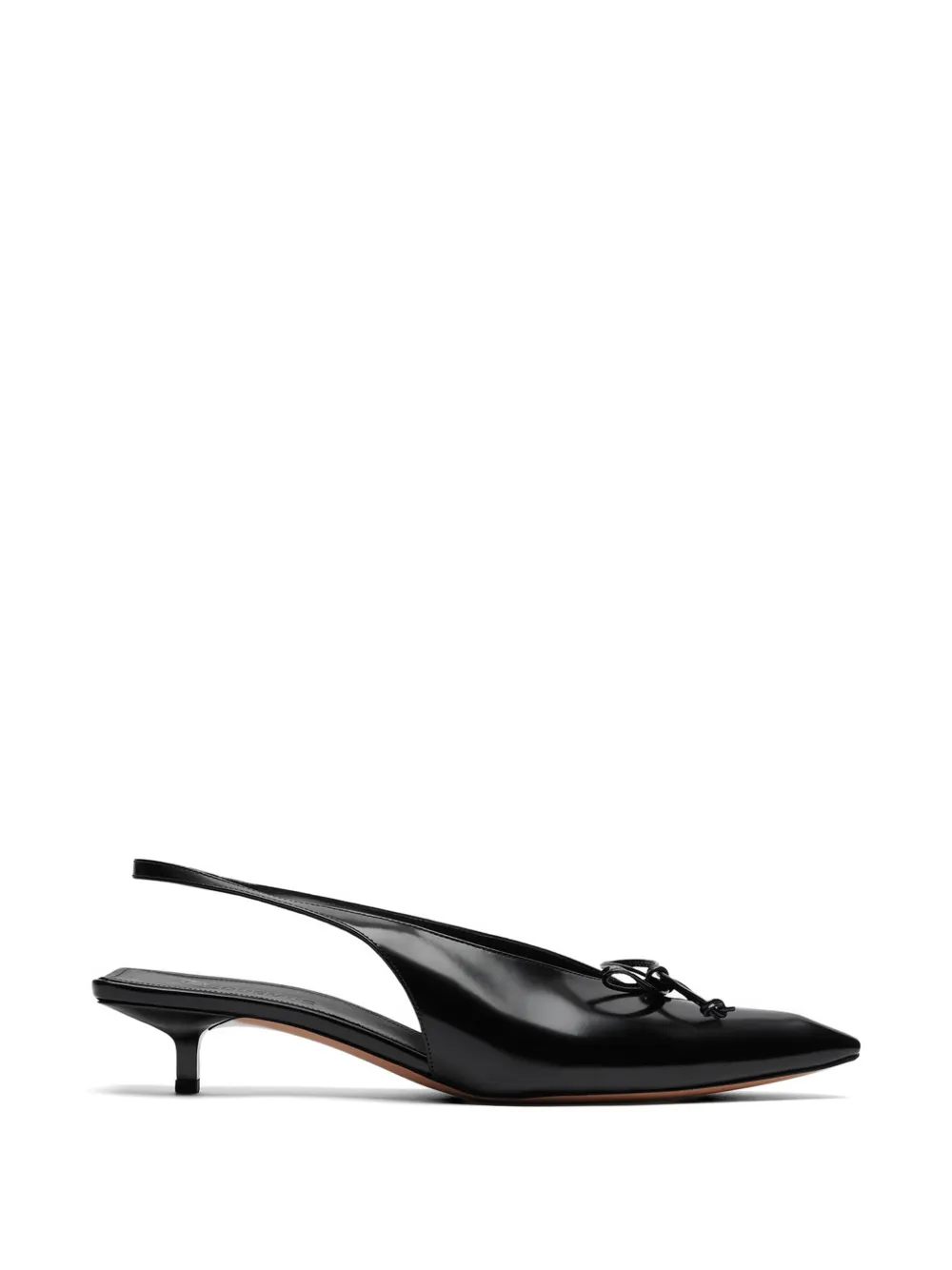 Jacquemus Pumps met strikdetail Zwart