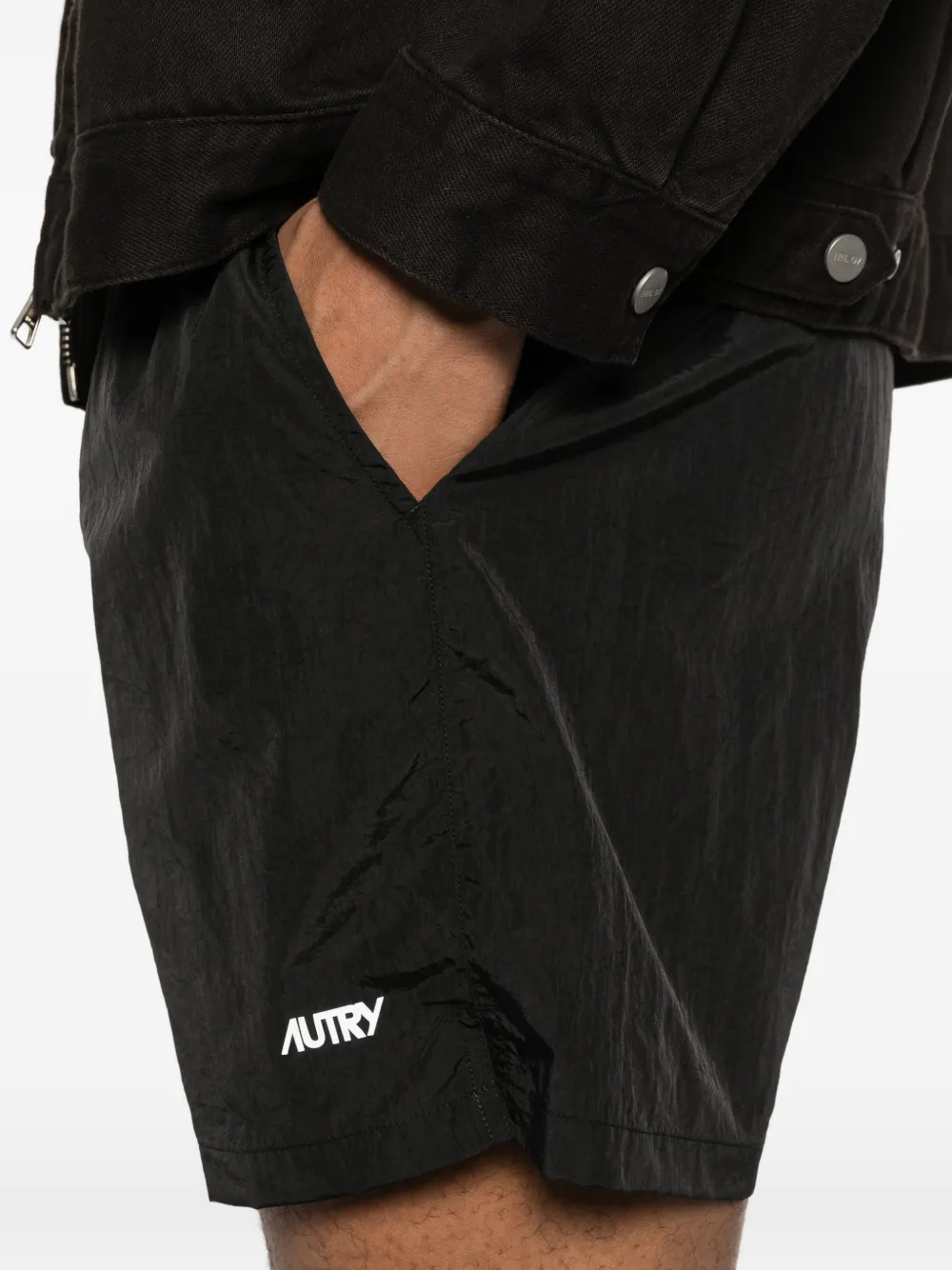 Autry Shorts met trekkoordtaille Zwart