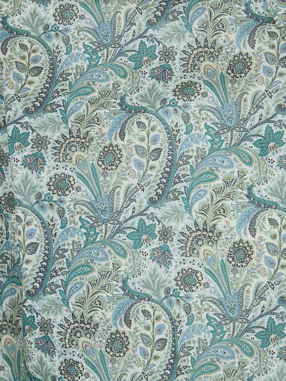 ETRO Overhemd met paisley-print Blauw