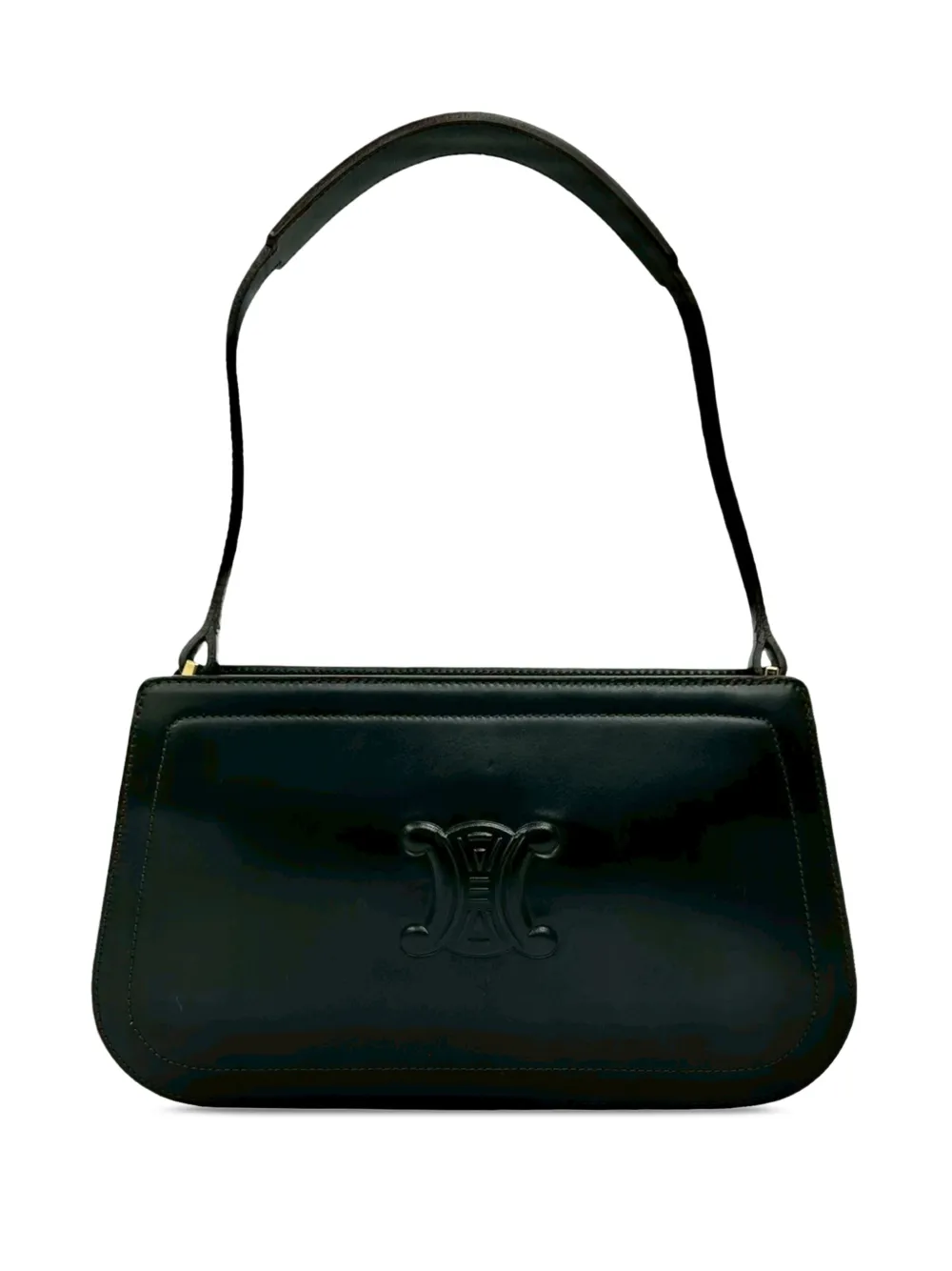 Celine Pre-Owned Borsa Triomphe in pelle 2000 - Marrone
