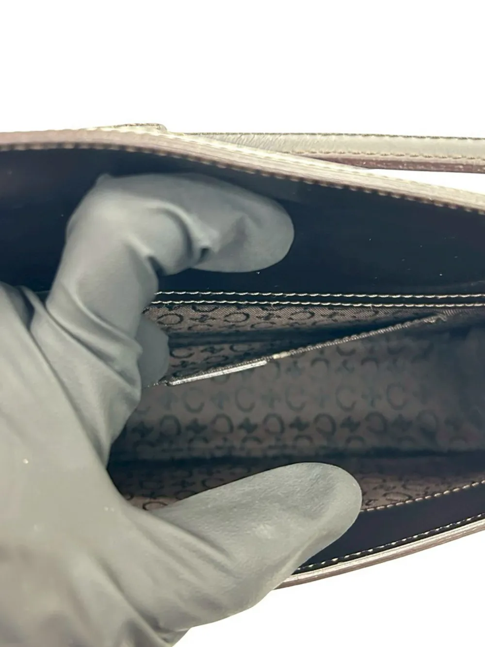 2000 Leather Triomphe Shoulder Bag