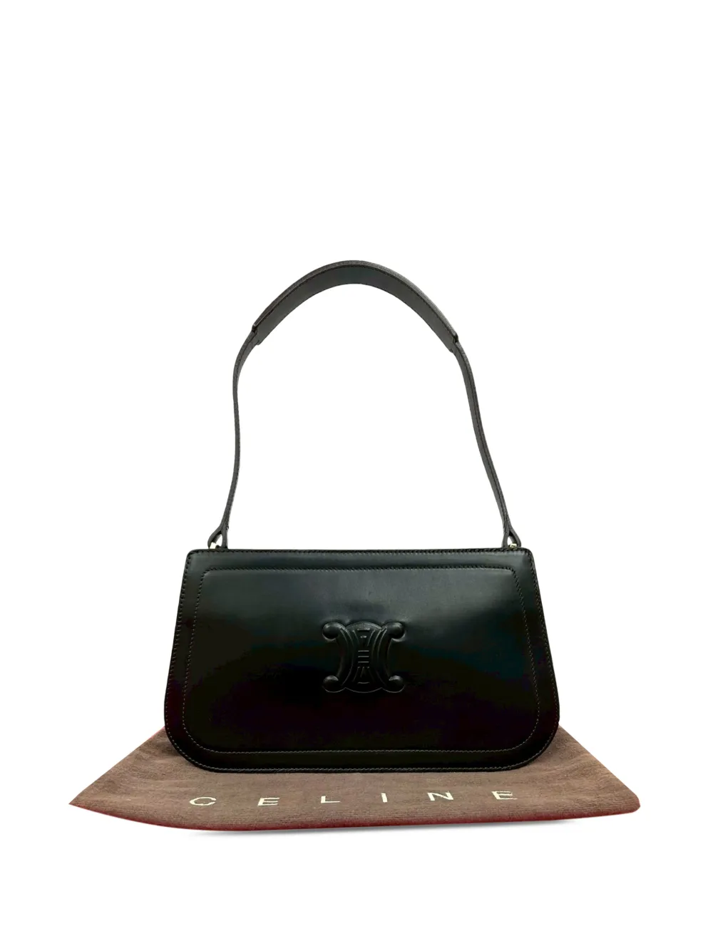 2000 Leather Triomphe Shoulder Bag