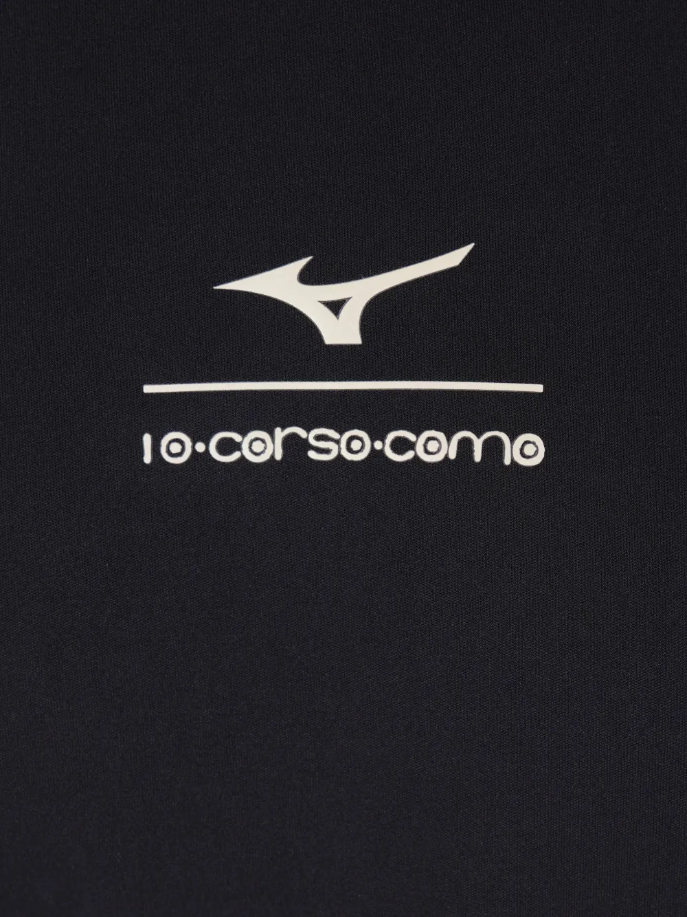  Mizuno Mesh Panel Piping T-shirt - Black 